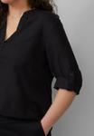 Блуза s.Oliver Blouse, Schwarz/Black - фото 4