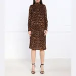 Платье Dkny, коричневый - фото