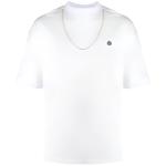 Футболка с цепью AMBUSH, белая - фото