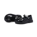 Детские кожаные туфли Kids Satchi, черный - фото 7