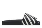 Шлепанцы Off-White Spray Stripes Slider, Black White - фото 2