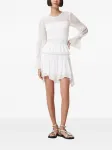 Мини-юбка Памела AllSaints, белый - фото 2