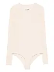 Боди MM6 Maison Margiela, нейтральный - фото