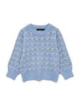 VERO MODA Свитер 'VMLEONOR' в цвете Dusty Blue - фото