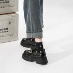 Лоферы женские черный Old Meow - фото 6