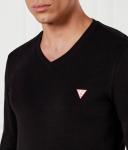 Лонгслив мужской Guess Jeans из органического хлопка, черный - фото 4