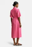 Платье-Рубашка Gant, Bright Fuschia - фото 3