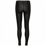 Джинсы Vero Moda Seven Normal Waist Smooth Coated, черный - фото 4