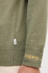 Свитер из смесовой шерсти Pepe Jeans, зеленый - фото 5