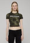 Футболка True Religion LEOPARD CRYSTALS SS BABY TEE, Leo/Multi-Coloured - фото