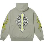 Толстовка с капюшоном PALACE, серый - фото