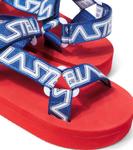 Сандалии с принтом логотипа Stella McCartney Kids, Colourful - фото 4