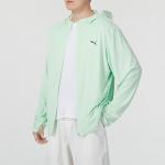 Куртка унисекс зеленая Puma, зеленый - фото 5