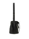 Сумка-ведро с ремнем Tie Me Moschino, черный - фото 3