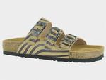 Women's Austin Suede Slide In Tan Zebra NAOT, Tan Zebra - фото