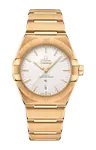 Часы Omega Constellation co‑axial master chronometer из желтого золота 39 мм - фото