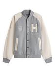 Варсити косуха Tommy Hilfiger, Grey/Cream - фото 5
