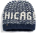 Женская шапка Lele Sadoughi Chicago, Navy Melange - фото