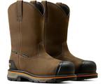 Ботинки Ariat Stump Jumper Pull-On BOA Waterproof Composite Toe Work Boot, цвет Iron Coffee - фото