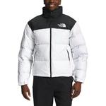 Пуховик мужской белый THE NORTH FACE, Белый+Сумка для покупок - фото 5