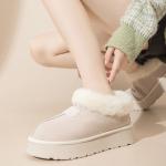 Зимние ботинки женские бежевые Warrior - фото 6