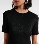 Мини-платье Kenz из тафты с оборками Simkhai, черный - фото 4