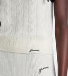 Топ из шерсти и кашемира Ganni, Egret - фото 5