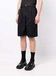 Comme des Garçons Homme шорты со складками, черный - фото 3