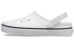 Шлепанцы и сланцы Crocs Off Court Clog 'White' - фото