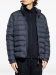 Пуховик Moncler Lyco, синий - фото 3