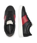 Кроссовки Emporio Armani кожаные с логотипом, черный - фото 4