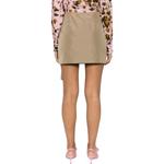 Мини-юбка с бантом MSGM, светло-коричневый - фото 5