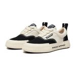 Кроссовки мужские низкие черные/белые/хаки Aape, White IVX - фото 4