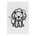 Фреска Artgeist Little King, черно-белый - фото 3