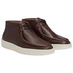 Ботильоны мужские коричневые Hugo Boss - фото 3