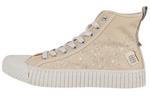 Кеды Kappa Canvas Shoes Unisex High-Top Wheat Yellow - фото
