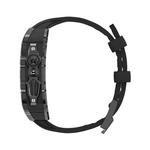 HUALIMEI Часы Protective Case Apple Silicone Case Material S9/s8/s7/s6, Black shell + green belt - фото 6