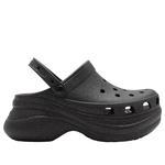 (WMNS) Crocs Bae Glitter Clog 'Black' - фото 2