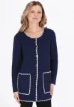 Кардиган Usha, Navy Offwhite - фото