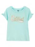 Футболка OshKosh, бирюзовый - фото