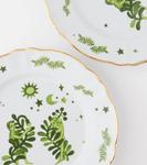 Набор из 4 фарфоровых тарелок Eden Bitossi, Floral Decal - фото 2