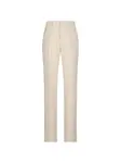 Бежевые прямые брюки Lardini - фото