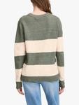 Свитер Edeen в полоску ICHI, Rifle Green/Multi - фото 2
