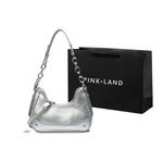 Pink·Land Женская сумка через плечо, Черный - фото 3