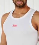 Майка Slim fit Karl Lagerfeld, белый - фото 4