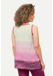 Топ GRADIENT STRIPED TANK Ulla Popken, розовый - фото