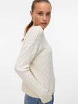 VERO MODA Свитер 'VMFantastic' в цвете Ivory - фото 5
