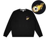 Унисекс худи Nike черное - фото