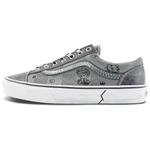 Кроссовки Vans Skateboarding Shoes Unisex Low-top Gray, серый - фото