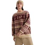 Свитер мужской цвета хаки GAP - фото 4